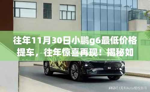 揭秘,如何在11月30日小鹏G6上享受最低价格提车秘籍!