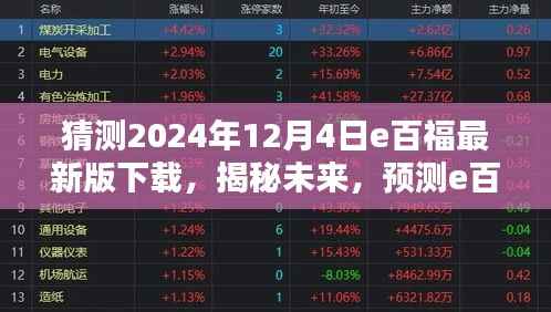 揭秘未来,e百福最新版下载趋势预测,期待2024年12月4日的全新版本上线!