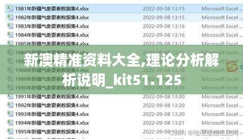 新澳精准资料大全,理论分析解析说明_kit51.125