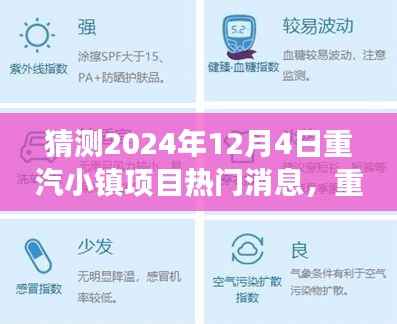 揭秘重汽小镇项目未来展望,科技巨擘重塑生活,揭秘重磅科技新品展望于2024年重磅推出