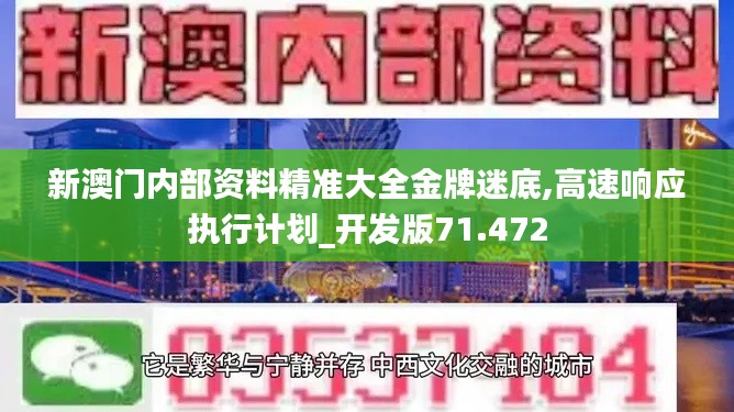 新澳门内部资料精准大全金牌迷底,高速响应执行计划_开发版71.472