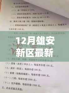 雄安新区十二月最新户籍政策下的心灵自然探索之旅