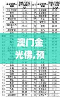 澳门金光佛,预测解答解释落实_NE版2.596