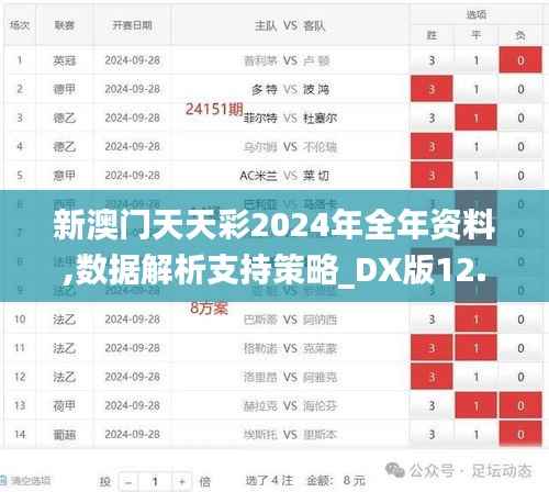 新澳门天天彩2024年全年资料,数据解析支持策略_DX版12.158