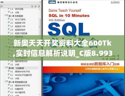 新奥天天开奖资料大全600Tk,实时信息解析说明_C版8.993