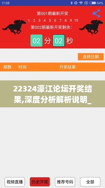 22324濠江论坛开奖结果,深度分析解析说明_set4.108