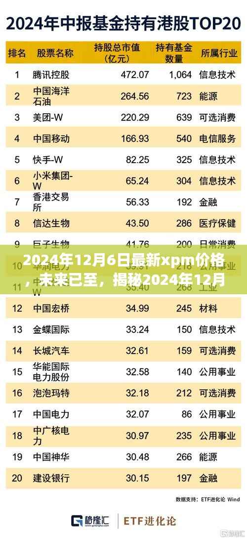 揭秘,2024年最新xpm价格及未来极致体验展望