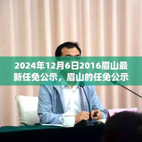 眉山任免公示日,日常友情之旅开启