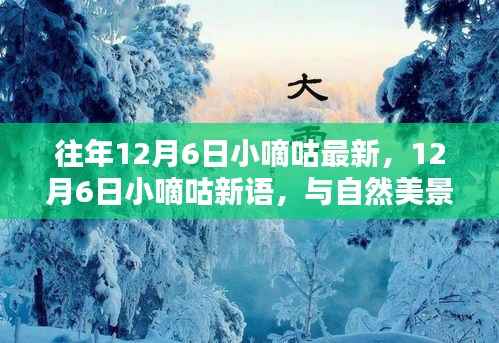 12月6日小嘀咕新语,与自然美景的不解之缘