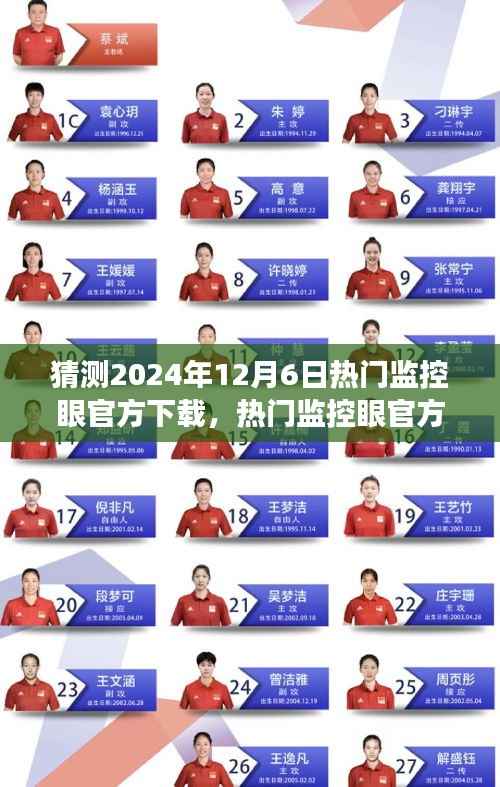 热门监控眼官方下载预测,展望2024年12月6日的趋势