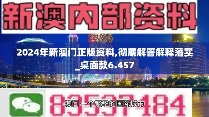 2024年新澳门正版资料,彻底解答解释落实_桌面款6.457