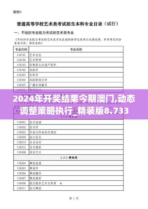 2024年开奖结果今期澳门,动态调整策略执行_精装版8.733
