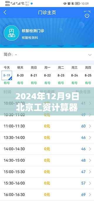 手把手教你使用最新北京工资计算器,轻松掌握个人收入状况(初学者进阶适用)