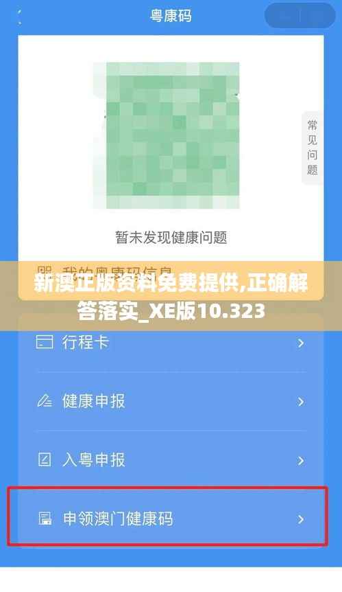 新澳正版资料免费提供,正确解答落实_XE版10.323