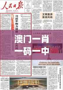 澳门一肖一码一中一,效率解答解释落实_微型版7.848