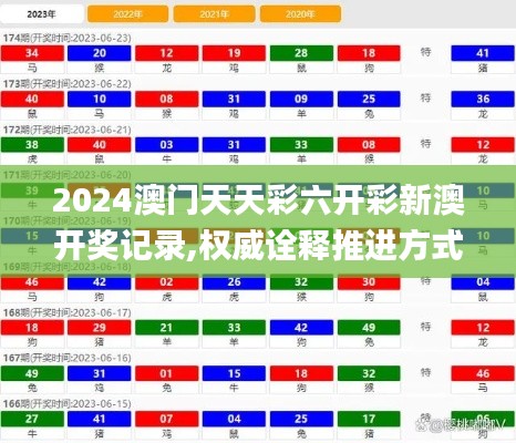2024澳门天天彩六开彩新澳开奖记录,权威诠释推进方式_手游版4.866