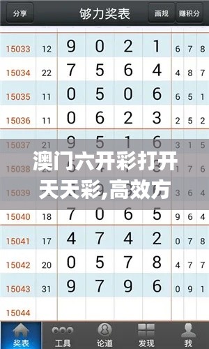 澳门六开彩打开天天彩,高效方法评估_户外版1.332