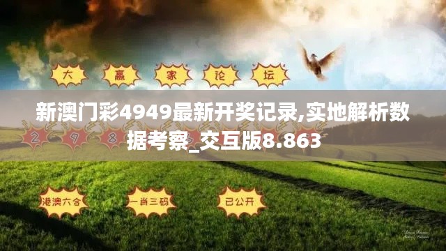 新澳门彩4949最新开奖记录,实地解析数据考察_交互版8.863