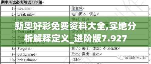 新奥好彩免费资料大全,实地分析解释定义_进阶版7.927