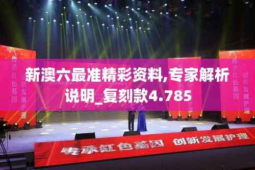 新澳六最准精彩资料,专家解析说明_复刻款4.785