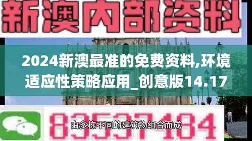 2024新澳最准的免费资料,环境适应性策略应用_创意版14.178