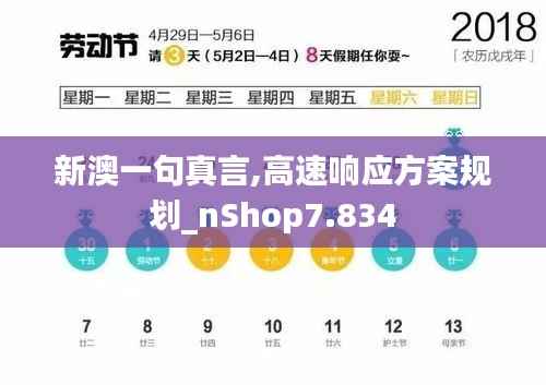 新澳一句真言,高速响应方案规划_nShop7.834