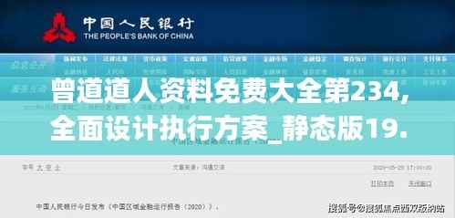 曾道道人资料免费大全第234,全面设计执行方案_静态版19.346