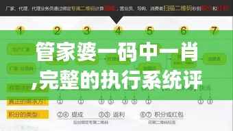 管家婆一码中一肖,完整的执行系统评估_复古版7.882