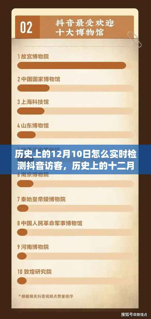 揭秘抖音访客实时检测背后的故事与影响,历史上的十二月十日如何实时追踪抖音访客动态