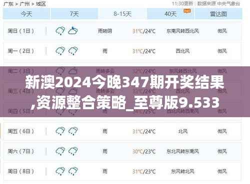 新澳2024今晚347期开奖结果,资源整合策略_至尊版9.533