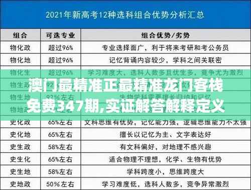 澳门最精准正最精准龙门客栈免费347期,实证解答解释定义_1440p13.814