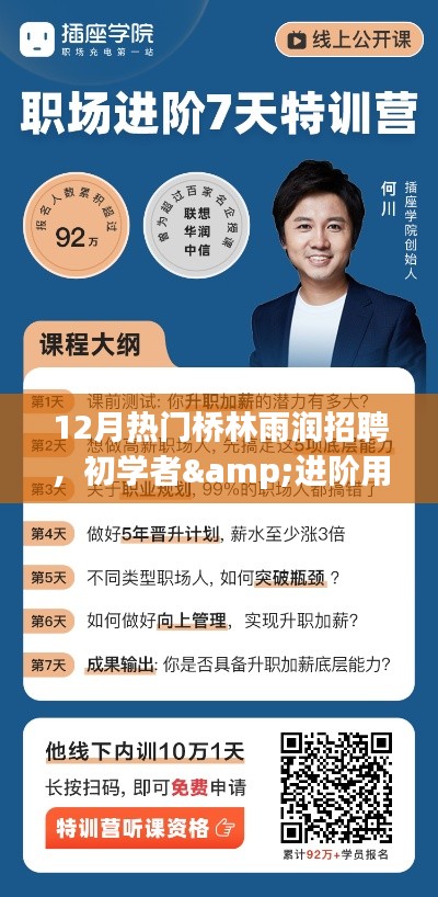 12月热门桥林雨润招聘攻略,适合初学者与进阶用户的全攻略
