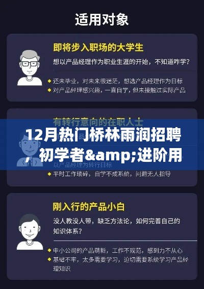 12月热门桥林雨润招聘攻略,适合初学者与进阶用户的全攻略