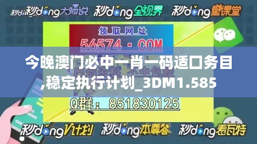 今晚澳门必中一肖一码适囗务目,稳定执行计划_3DM1.585