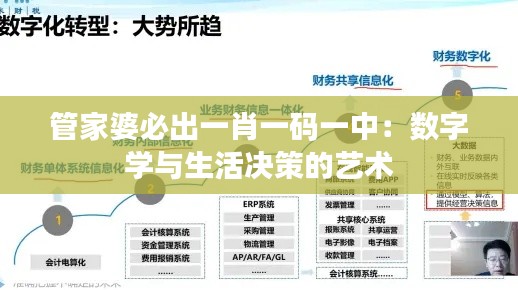管家婆必出一肖一码一中:数字学与生活决策的艺术