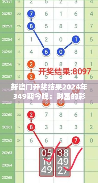 新澳门开奖结果2024年349期今晚:财富的彩排