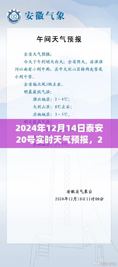 泰安天气预报详解,气象分析与生活建议(2024年12月14日)