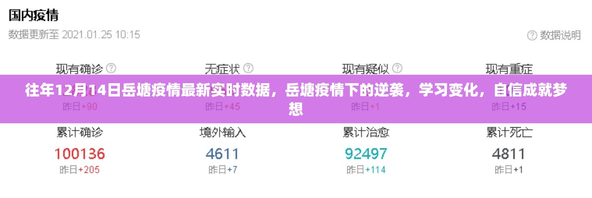 岳塘疫情逆袭之路,学习变化展现自信,实时数据下的梦想成就