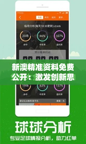 新澳精准资料免费公开:激发创新思维的催化剂