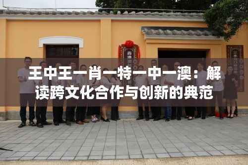 王中王一肖一特一中一澳:解读跨文化合作与创新的典范