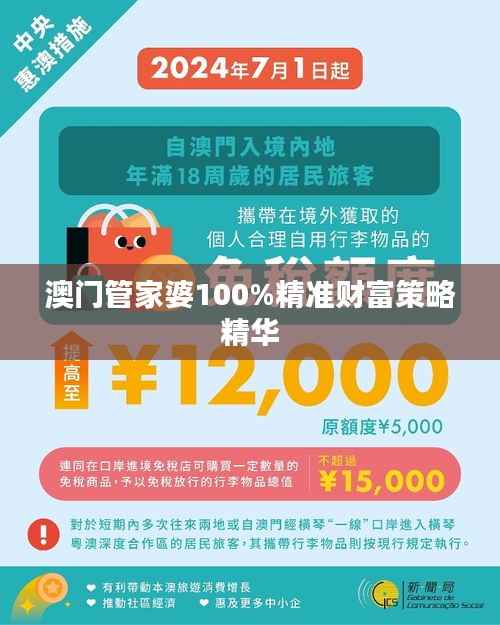 澳门管家婆100%精准财富策略精华