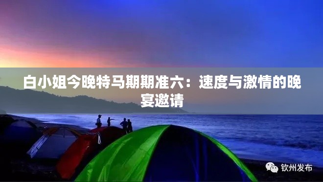 白小姐今晚特马期期准六:速度与激情的晚宴邀请