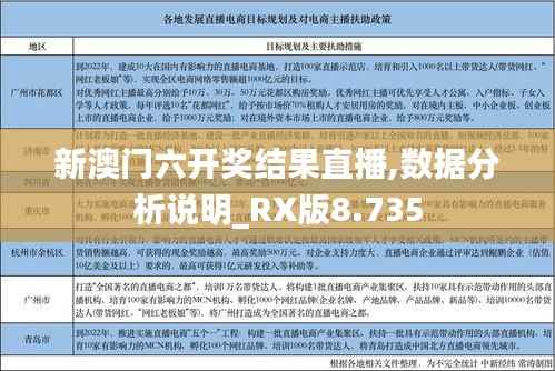 新澳门六开奖结果直播,数据分析说明_RX版8.735