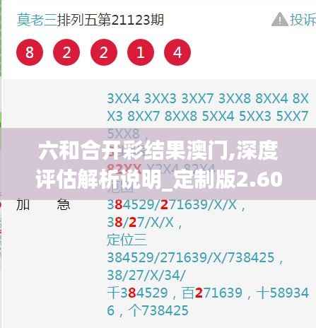 六和合开彩结果澳门,深度评估解析说明_定制版2.602