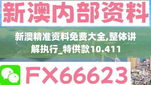 新澳精准资料免费大全,整体讲解执行_特供款10.411