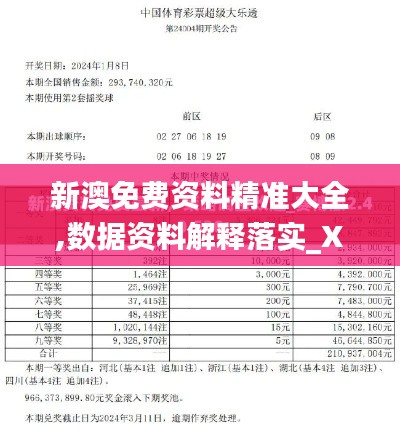 新澳免费资料精准大全,数据资料解释落实_X4.231