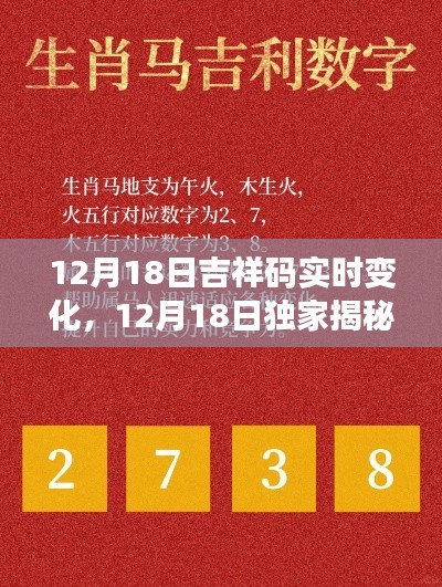 12月18日吉祥码实时变化揭秘,掌握好运密码!