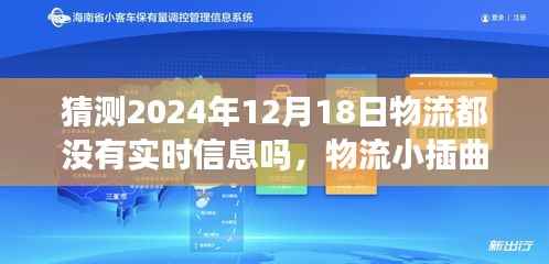物流小插曲,预测2024年圣诞前夕物流实时信息的挑战