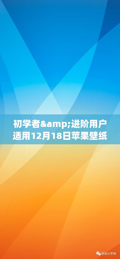 初学者与进阶用户必备的苹果壁纸设置实时更换指南(12月18日版)