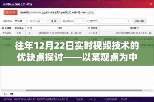 往年12月22日实时视频技术的深度探讨,优缺点分析中心观点
